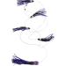 EatMyTackle Squid Pusher Daisy Chain | Saltwater Fishing Teaser in Purple Black - Buy Online on GoSupps.com
