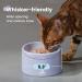Pawaii Ceramic Elevated Cat Bowl Set - Whisker Friendly, Dishwasher Safe - Purple and Blue - Buy Online on GoSupps.com