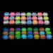 24 Pack Glow in The Dark Pigment Powder - Luminous Neon Colors for DIY Nail Art, Slime, Resin, Acrylic Paint - Non-Toxic Fluorescent UV Powder - Buy Online on GoSupps.com