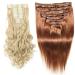 100 Pieces Wig Clips - Light Brown & Cream Tress Clips for Wigs & Hats | Durable U-Shape Metal Snap-Clip Fasteners - Buy Online on GoSupps.com
