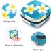 Plumeria Flowers Sanitary Napkin Storage Bag - Portable Period Pouch for Women and Teen Girls - Multi-colored - 1Pc - Buy Online on GoSupps.com
