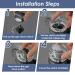 Child Safety Stove Buttons - 6-Piece Locking Set for Oven Protection | Childproof Rotary Button Covers - White - Buy Online on GoSupps.com
