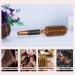 Bestool 2 inch Boar Bristle Round Hair Brush for Blow Drying - Large Wooden Barrel Styling Brush for Women & Men - Ideal for Straightening, Curling, Adding Shine and Volume - Buy Online on GoSupps.com