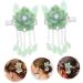 FRCOLOR Hanfu Hair Clip Pairs Antique pair clip flower pearl hairpins bedazzler Alligator Clamps jewelry chinese clips classical Miss Glass Chinese Hairpin - Buy Online on GoSupps.com