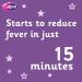 Calpol Sugar Free Infant Suspension Sachets Strawberry Flavour 12 x 5ml | For Babies 2+ Months - Buy Online on GoSupps.com
