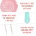 Unicorn Hair Brush Set for Girls - 5pcs Toddler Hair Brush & Comb Set, Pink Detangle Brushes for Kids, Wet and Dry Hair - Buy Online on GoSupps.com
