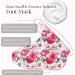 PETITFEE Rose Petal Satin Foot Mask (5 Pairs) - Nourishing Rose Scented Foot Repair Masks with Peptide Collagen Shea Butter & Urea for Silky Smooth Feet - Intensive Foot Treatment - Buy Online on GoSupps.com