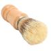 Beard Shaving Brush - Quick-Drying Easy-Clean Wooden Handle Tool for Facial Care | Lightweight Skin-Friendly Soft Hair Brush for Residue Removal - Buy Online on GoSupps.com