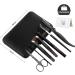 SENXILLER Eyebrow Grooming Kit - Razor, Pencil, Brush, Scissors, Tweezers, Stencil & Mirror for Men and Women - Buy Online on GoSupps.com