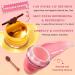 AWCCXMYM 4 PCS Bee Lip Balm Honey Pot Hydrating & Preventing Dry Honey Balm Lip Balm Honey Strawberry Collagen Chocolate Moisturizing Lip Sleeping Mask with Sticks 4pcs(Honey & Strawberry & Collagen & Chocolate) - Buy Online on GoSupps.com