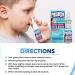 Pressureze Kids All-Natural Sterile Nasal Spray - Fast Relief for Sinus Allergies & Congestion | 130 Sprays - 18ml/0.6fl oz (1 Pack) - Buy Online on GoSupps.com