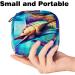 Sanitary Napkin Storage Bag - Sailfish Design | Portable Menstrual Cup & Women's Tapes | Ideal for First Period & Female Menstruation - Buy Online on GoSupps.com