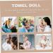 Pretyzoom Plush Baby Spars - Calming Towel Bibs & Toys for Girls | Soft Plush Toys for Babies - Buy Online on GoSupps.com