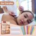 MQ Ear Candles 20 Pcs Ear Wax Remover All Natural Ear Candles Beeswax Candling Cones with 10 Protective Disks (10 Colours) Multicoloured - Buy Online on GoSupps.com