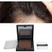 Thickening Hairline Shadow Pressed Powder to Volumize Hair Cover Grey Roots with Soft Sponge Portable for Travel Safe Ingredients 12g (Dark Brown) - Buy Online on GoSupps.com