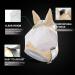 Maskology Horse Fly Mask with Ears UV Protection - L Full, Light Champagne - Buy Online on GoSupps.com