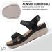 Ortho+rest Women s Arch Support Walking Sandals - Comfortable Orthotic Sandals in Black Size 9.5 | International Shipping Available - Buy Online on GoSupps.com
