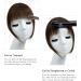 YAMEL Chocolate Brown Clip-in Human Hair Bangs Extension for Women - Buy Online on GoSupps.com