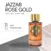 Jazzab Rose Gold Arab Perfume 100ml Rose Woody Amber Oud Perfume For Her Eau De Parfum 100ml Fresh Scent Spray for Women - Buy Online on GoSupps.com