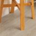 Bamboo Step Stool Shoe-Changing Round Foot Stool Multi-Functional Wooden Stool Dibiao for Shower Leg Shaving Foot Rest Small - Buy Online on GoSupps.com