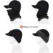 TAGVO Winter Knitted Balaclava Beanie Hat for Cycling Ski Mask - Universal Size, Black/Gray - Buy Online on GoSupps.com