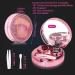 Ofone Bling Stars Colored Contact Lens Case - Cute Travel Set with Tweezers & Mirror for Women & Girls (Pink) - Buy Online on GoSupps.com