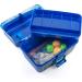 SouthBend Wormgear 88-Piece Tackle Box in Blue - Buy Online on GoSupps.com