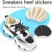 4 Pairs Heel Grips & Cushions - Adhesive Inserts for Loose Shoes | Men, Women, Trainers - Buy Online on GoSupps.com