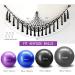 Diocos Exercise Ball Holder - Yoga Ball Rack, Black - Buy Online on GoSupps.com