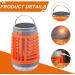 Mosquito Killer Light Electric Fly Killer Mosquito Zapper Mosquito Lamp Indoor Outdoor Insect Killer Electric No Toxic Household Use Illumination(Color:Orange) - Buy Online on GoSupps.com