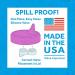 Re Play 10 oz. No Spill Cups for Baby Toddler & Child Feeding in Ice Blue Sand & Leaf (3pk) | Made in USA from Recycled Milk Jugs | BPA Free & Dishwasher Safe | Beach Baby Essentials - Buy Online on GoSupps.com