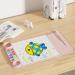 MOHOPE Large Silicone Painting Mat 20x11 - Non Stick Art Mat for Crafts, Drawing, Painting, Clay, Resin - Silicone Cup Included - Pink - Buy Online on GoSupps.com