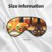 Chicken Leg Burger Sleep Mask - Adjustable & Breathable Eye Mask for Comfort | Fashionable International Shipping - Buy Online on GoSupps.com