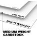 Springhill White 8.5  x 11  Cardstock Paper  90lb  163gsm  250 Sheets (1 Ream)   Premium Lightweight Cardstock  Printer Paper with Smooth Finish for Greeting Cards  Flyers  Scrapbooking   015101R 90lb 1 Ream | 250 Sheets... - Buy Online on GoSupps.com