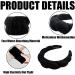 Buy Gugugo Headband Wrist Joint Set - 3 Piece Makeup & Skincare Hair Band Set | Sponge & Terry Fabric | Ideal for Facial Cleaning & Showers - International Shipping Available - Buy Online on GoSupps.com