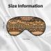 SSIMOO African Style Patchwork Eye Mask | Ultra-Soft Light-Blocking for Ultimate Comfort & Restful Sleep - Buy Online on GoSupps.com