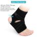 Yosoo Health Gear Ankle Bandage | Adjustable Compression Foot Orthosis for Midfoot Break & Plantar Fasciitis | Breathable Neoprene Foot Stabilization - Buy Online on GoSupps.com