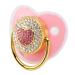 MAM Heart-Shaped Rhinestone Pacifier for Newborns | PP & Silicone | Ages 6-18 Months | International Shipping - Buy Online on GoSupps.com