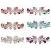 Elegant Vintage Butterfly Hair Clips for Women | Lichengtai Crystal Rhinestone Wedding Accessories | Fashionable Hair Jewelry for Thick & Thin Hair - Buy Online on GoSupps.com