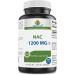 Brieofood NAC Supplement N-Acetyl Cysteine 1200 mg per Serving 250 Capsules - Immune Support Supplement