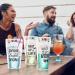 Party Drink Pouches with Straws - 36 Sets, 9 Styles - Plastic Beverage Bags for Adults and Teens - Buy Online on GoSupps.com
