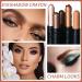 2-in-1 Eye Brightener & Shimmer Cream Shadow Stick - Long-Lasting, Waterproof Rose Gold Highlighter Makeup - Buy Online on GoSupps.com