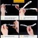 Premium Single Edge Razor Blades for Men & Women - 100 Pack with Tool Holders | Ideal for Eyebrows & Grooming - Buy Online on GoSupps.com