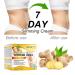 Ginger Slimming Cream - Anti Cellulite & Fat Burning Gel for Weight Loss - 3.5 Fl Oz - Buy Online on GoSupps.com