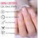 Semi Cured Gel Nails Strips Maggidea Second Generation 22 Stickers Nail Wraps Solid Colour Soft Self-Adhesive Gel Nail Stickers Salon-Quality Gel Nail Strips UV/LED Lamp Required (05-Baby Pink) - Buy Online on GoSupps.com
