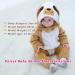 Doladola Baby Sloth Hooded Onesie Pajamas for 3.5-4.5 Years | Cute Cartoon Animal Romper for Boys and Girls - Buy Online on GoSupps.com