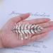 Dervivea Boho Leaves Hair Comb Pearl Bridal Wedding Hair Comb Silver Leaf Headpiece Comb Metal Leaf Branch Hair Combs Headpiece Decorative Hair Accessories for Women and Girls Headdress (Silver) - Buy Online on GoSupps.com