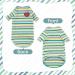 Shop Breathable Summer T-Shirts for Hairless Cats | Soft Stretchable Cotton Vests for Sphynx Cornish Rex & Devon Rex (4.4-5.5lbs) - Pet Pajama Jumpsuits in Green - Buy Online on GoSupps.com