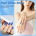 LKE Gel Nail Polish Set - 6 Summer Colors Light Baby Blue & White Soak Off UV/LED Nail Kit for DIY & Salon Manicure Pedicure - Perfect Gift for Nail Art Lovers - Buy Online on GoSupps.com