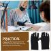  Healvian Healvian 8 Pairs of Gloves UV Shield Glove Bronzing Beads for Face Nail Gel Nail Shape Gel UV Nail Lamp Hand Soap Nail Art Supplies Fabric Black - Buy Online on GoSupps.com